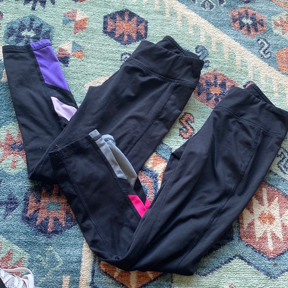 Athletic works girls cropped leggings size M (7/8)